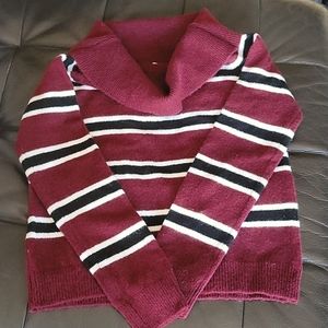 Cowl neck sweater